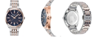 Salvatore Ferragamo Ferragamo Men's Swiss Evolution Two-Tone Stainless Steel Bracelet Watch 40mm